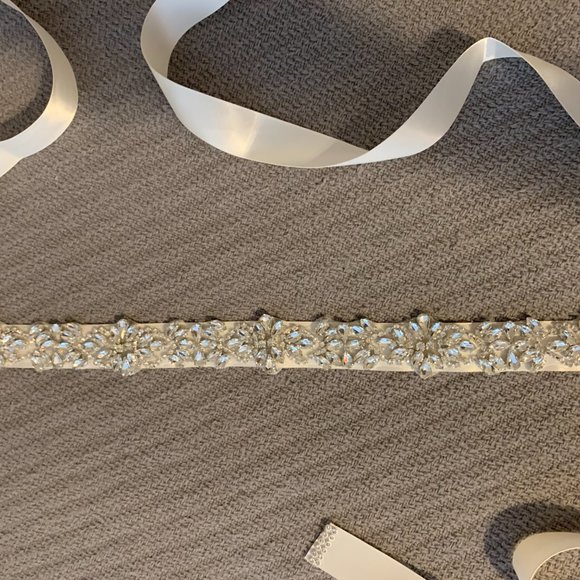 Wedding Dress Belt, never worn! main image 6